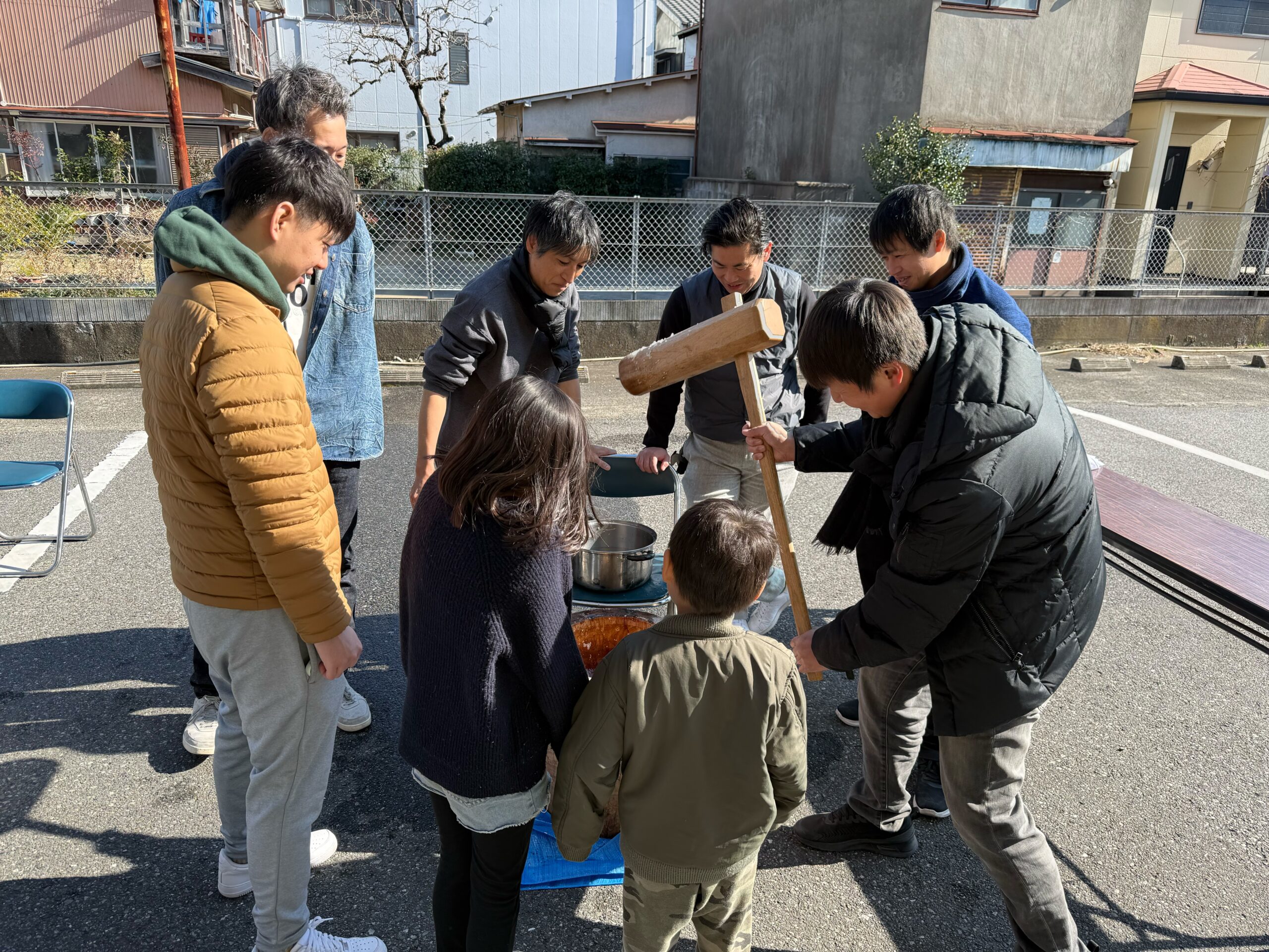 「茂原YEG（茂原商工会議所青年部）新春　もちつき大会」を開催！ <br>～もちつきでつながる地域のきずな～